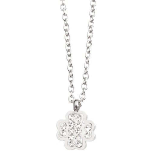 Collana Quadrifoglio MARLU' Brillantini