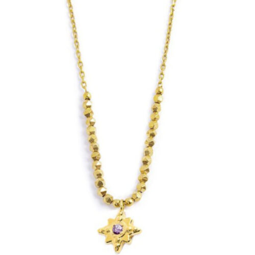 Collana Dorata Rosa dei Venti MARLU'