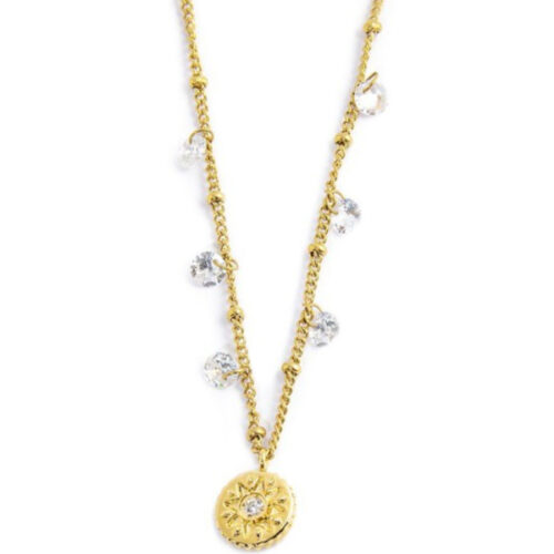 Collana Rosa dei Venti Dorata MARLU'