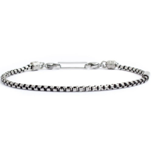 Bracciale Uomo Acciaio Brunito MARLU'