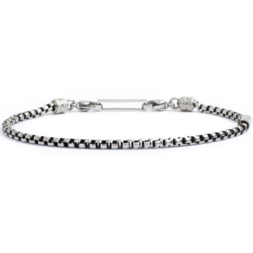 Bracciale Uomo Acciaio Brunito MARLU'