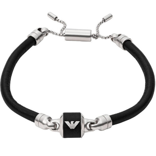 Bracciale da Uomo in Silicone e Acciaio EMPORIO ARMANI