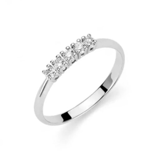 Anello Vera in Oro Bianco MILUNA
