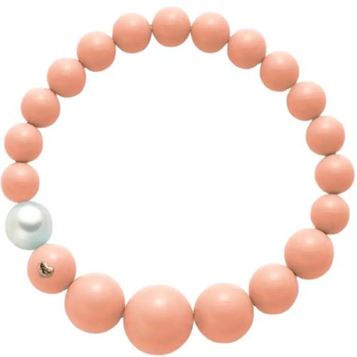 Bracciale Pasta Corallo Rosa MILUNA