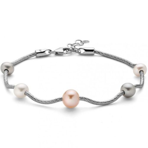 Bracciale Donna Argento MILUNA Perle