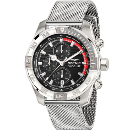 Orologio Cronografo Maglia Milano da Uomo SECTOR