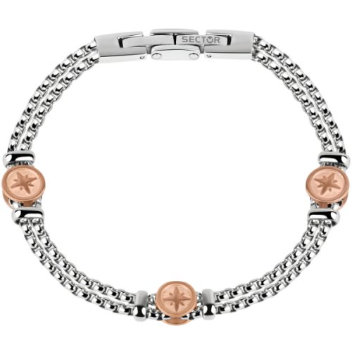 Bracciale da Uomo in Acciaio SECTOR