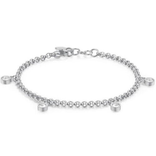 Bracciale Donna S'AGAPO' Pendenti Brillanti