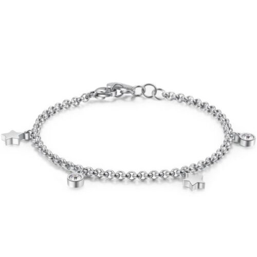 Bracciale Donna S'AGAPO' Stelle e Brillantini