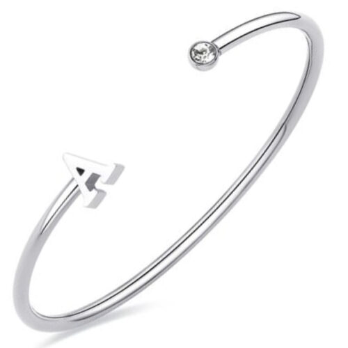 Bracciale Rigido Iniziale "A" S'AGAPO' da Donna