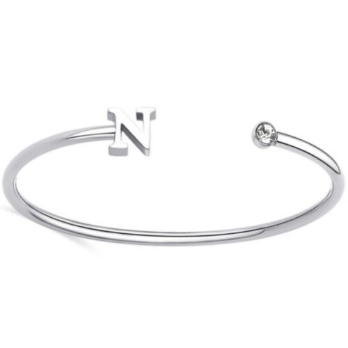 Bracciale Rigido Iniziale "N" S'AGAPO' da Donna
