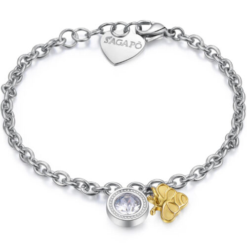 Bracciale Donna con Pendente S'AGAPO'
