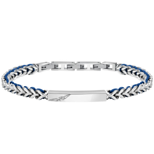 Bracciale Uomo Acciaio e Corda SECTOR