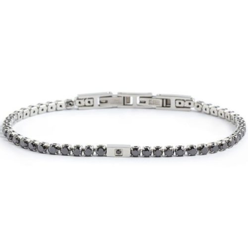Bracciale Tennis Brillanti Neri MARLU'