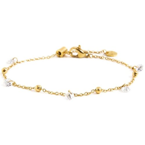 Bracciale Dorato Donna MARLU' Brillanti