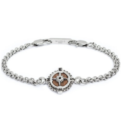 Bracciale da Uomo in Acciaio MARLU'