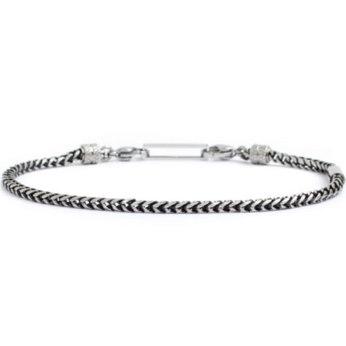 Bracciale Uomo Acciaio Brunito MARLU'