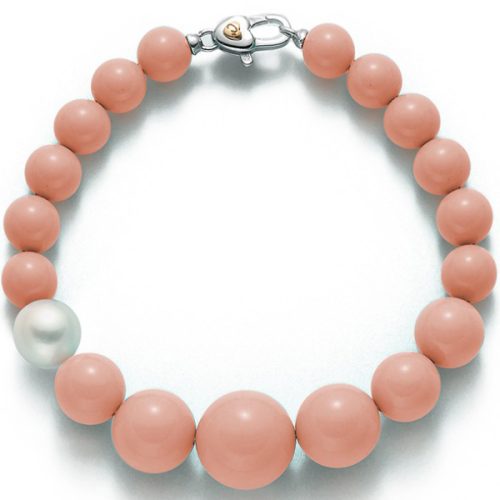 Bracciale Pasta Corallo Rosa MILUNA