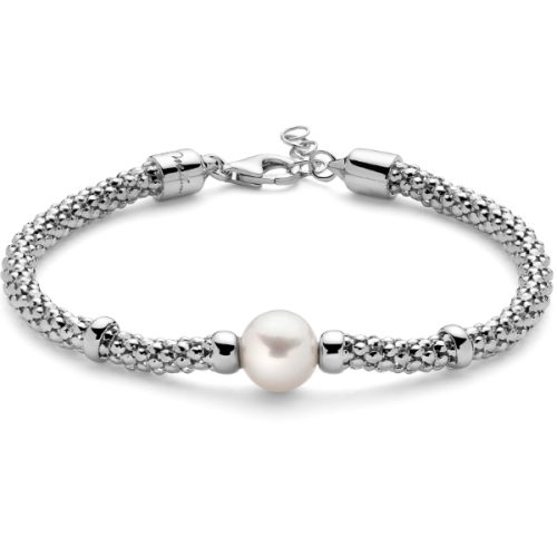 Bracciale Donna Argento e Perla MILUNA