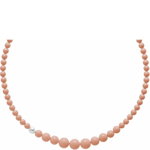 Collana in Pasta di Corallo Rosa MILUNA