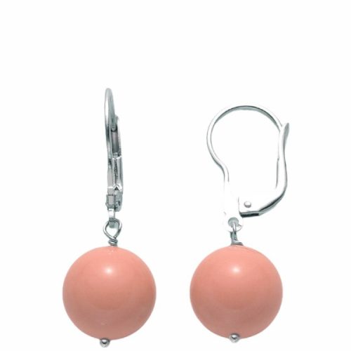 Orecchini Pasta Corallo Rosa MILUNA