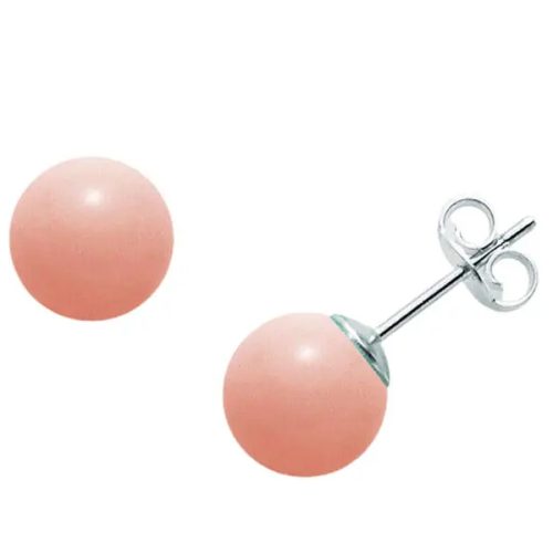 Orecchini Pasta Corallo Rosa MILUNA