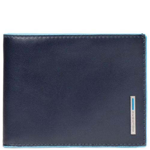 Portafogli Blu da Uomo PIQUADRO