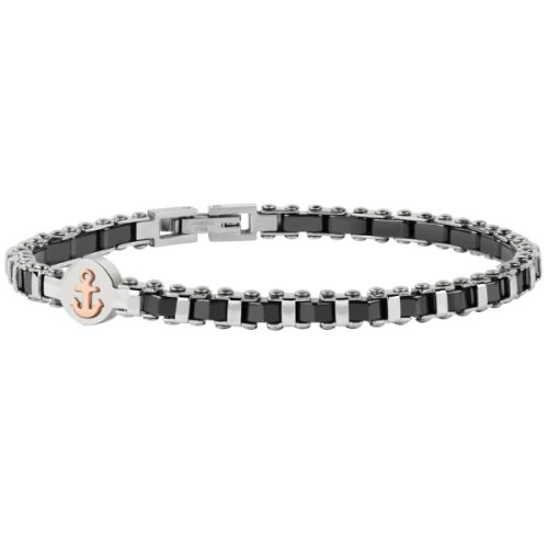 Bracciale Uomo Acciaio e Ceramica SECTOR