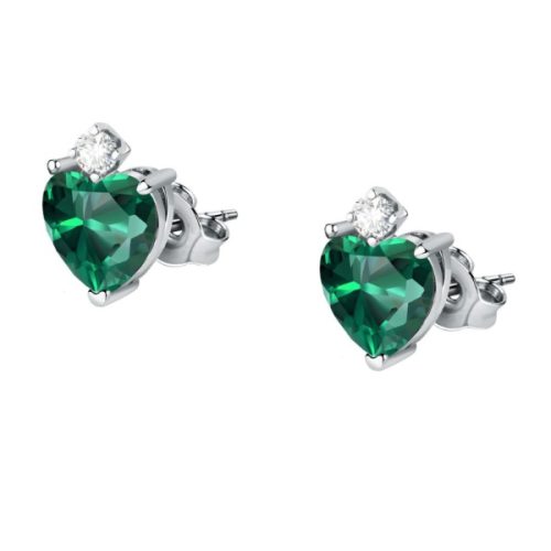 Orecchini Cuore Verde da Donna MORELLATO