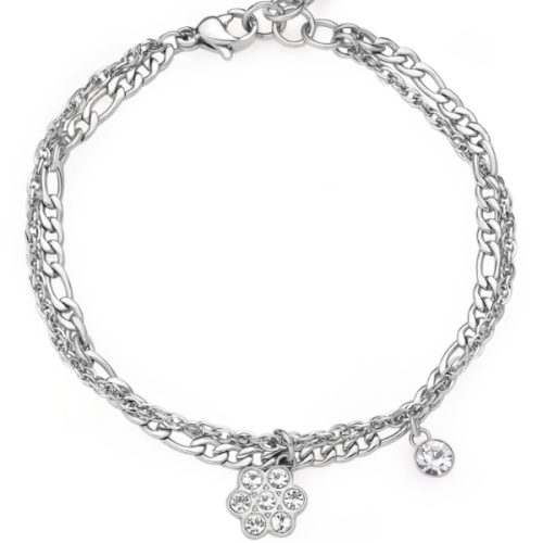 Bracciale da Donna S'AGAPO' Pendente Fiore