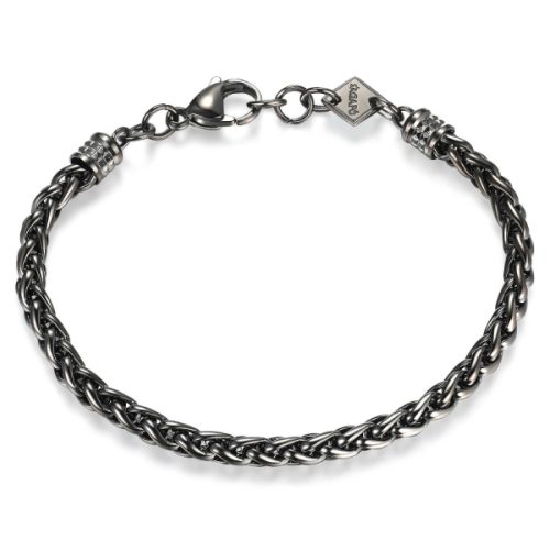Bracciale da Uomo in Acciaio Canna di Fucile S'AGAPO' SAS16