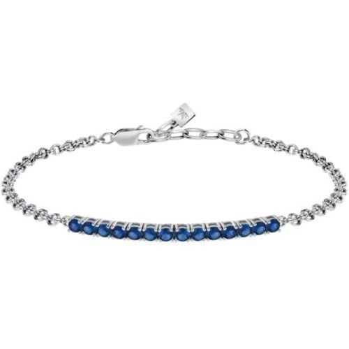 Bracciale Tennis da Uomo Brillanti Blu MORELLATO