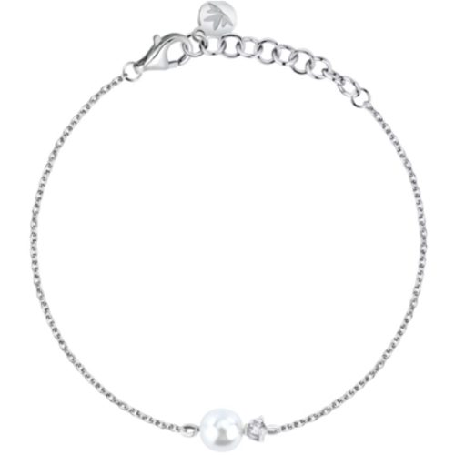 Bracciale in Argento da Donna MORELLATO Perla e Brillantino