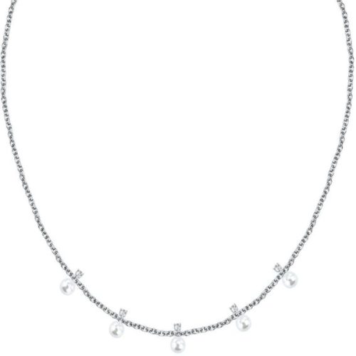 Collana da Donna MORELLATO Pendenti Perle e Brillantini