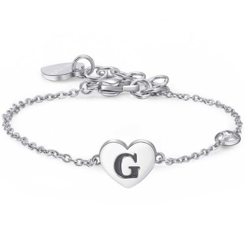 Bracciale Cuore Iniziale "G" S'AGAPO'
