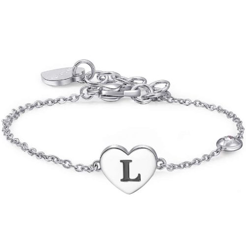 Bracciale Iniziale "L" da Donna S'AGAPO' della Collezione Click