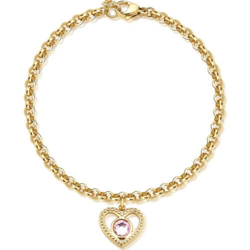 Bracciale Dorato Cuore Donna S'AGAPO'