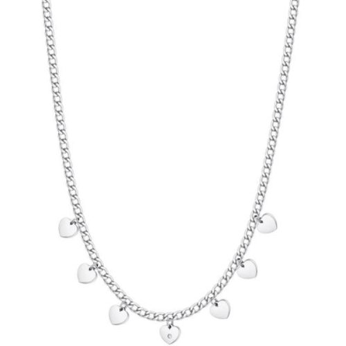 Collana Donna S'AGAPO' Pendenti Cuori