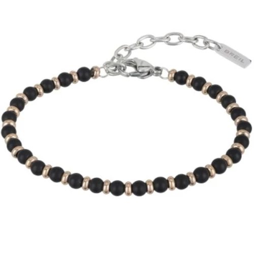 Bracciale Sfere Acciaio Ematite BREIL