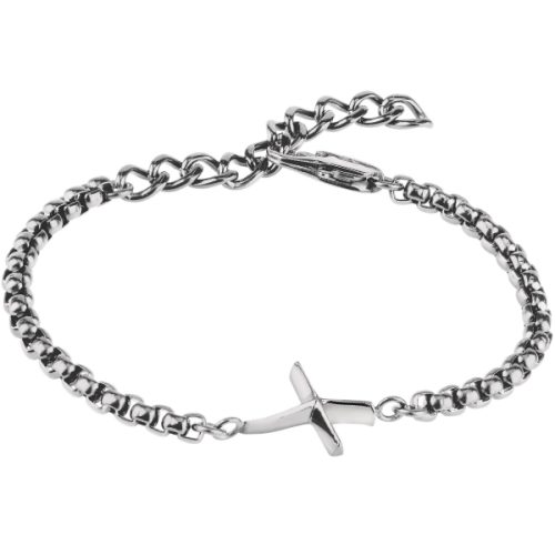 Bracciale Croce da Uomo in Acciaio BREIL
