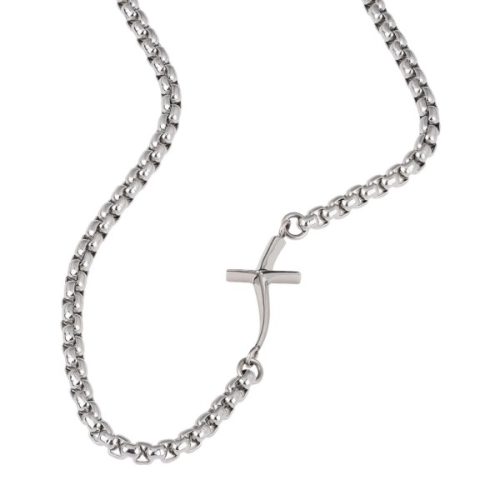 Collana Croce da Uomo in Acciaio BREIL