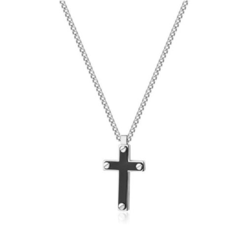 Collana Croce da Uomo S'AGAPO'