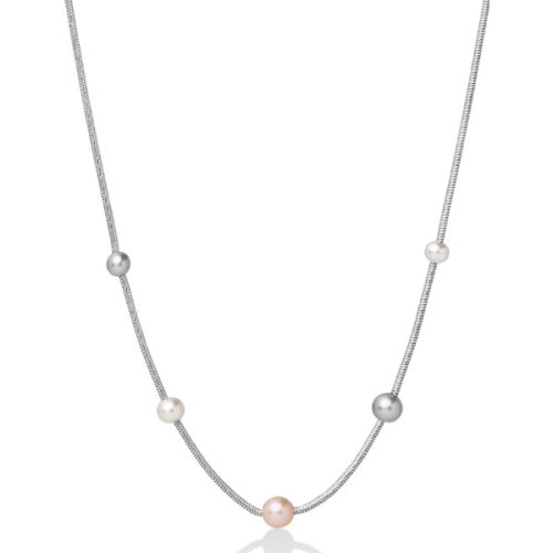 Collana in Argento MILUNA con Perle