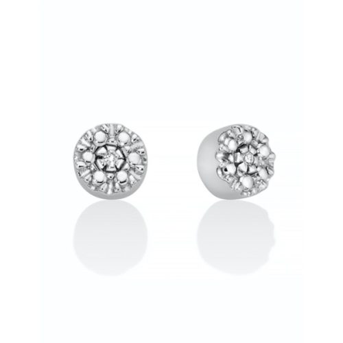 Orecchini in Argento con Brillanti MILUNA