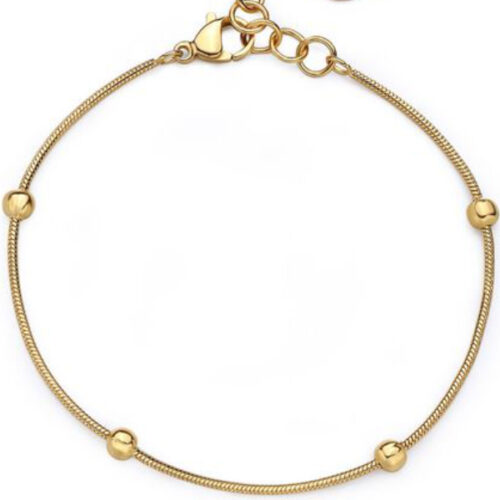 Bracciale Donna in Acciaio Dorato S'AGAPO'