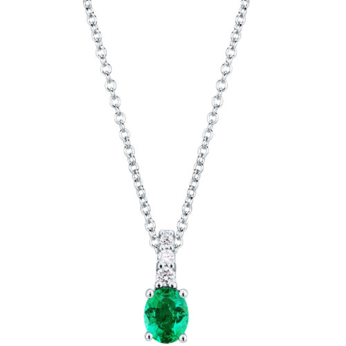 Collana Punto Luce Smeraldo MIRCO VISCONTI