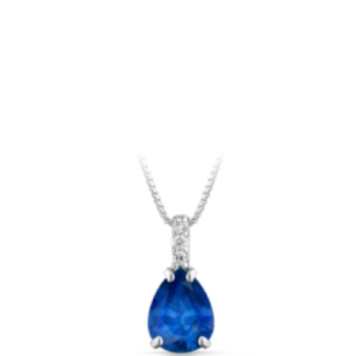 Collana Punto Luce Zaffiro LUCCIOLE