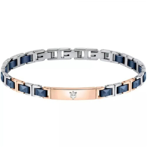 Bracciale Uomo Acciaio Ceramica MASERATI