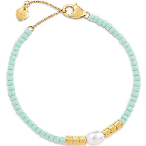 Bracciale Donna Acciaio e Perline OPS