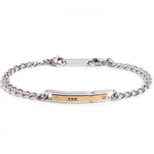 Bracciale da Uomo in Acciaio MARLU'